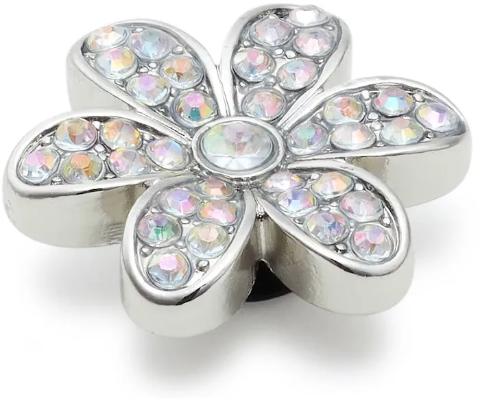 CROCS Silver Monochrome Daisy