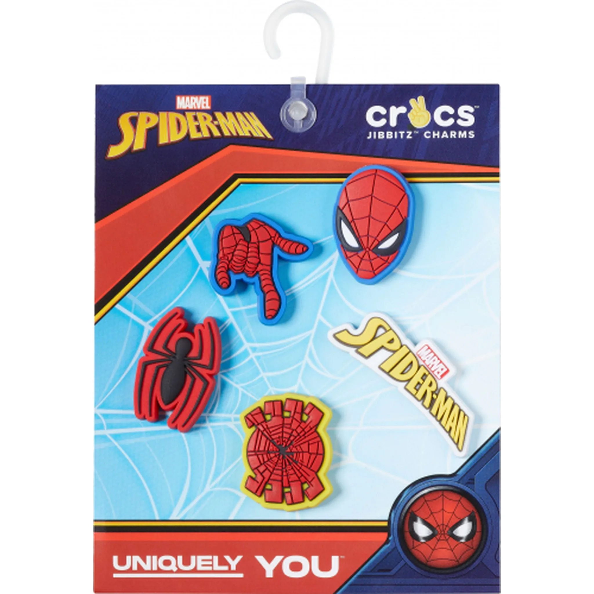 Crocs Spider-Man Jibbetz Shoe Charm 5 Pack