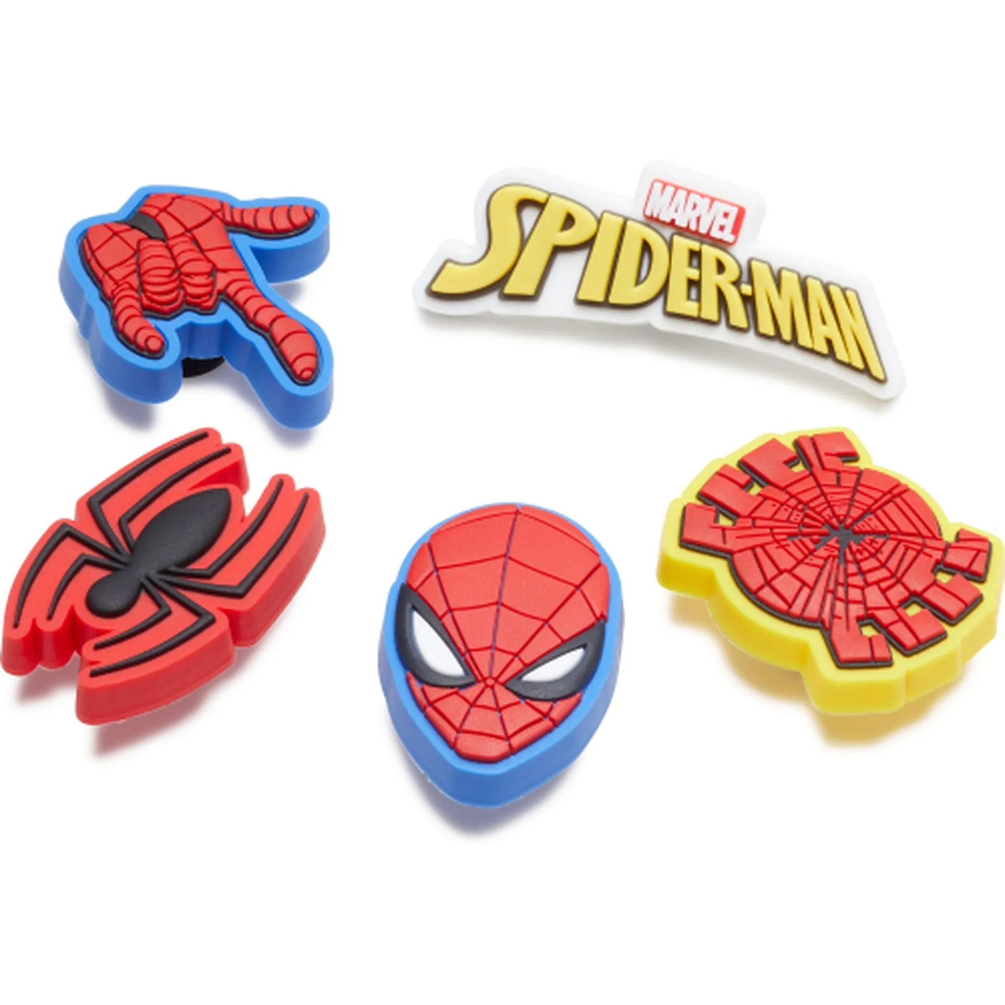 Crocs Spider-Man Jibbetz Shoe Charm 5 Pack