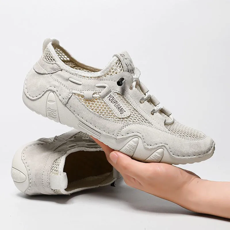 ‌Dbeck® SkyStride: Men's Summer Ultra-Breathable Mesh Walking Shoes For Long Walks, City Driving & Weekend Hikes‌