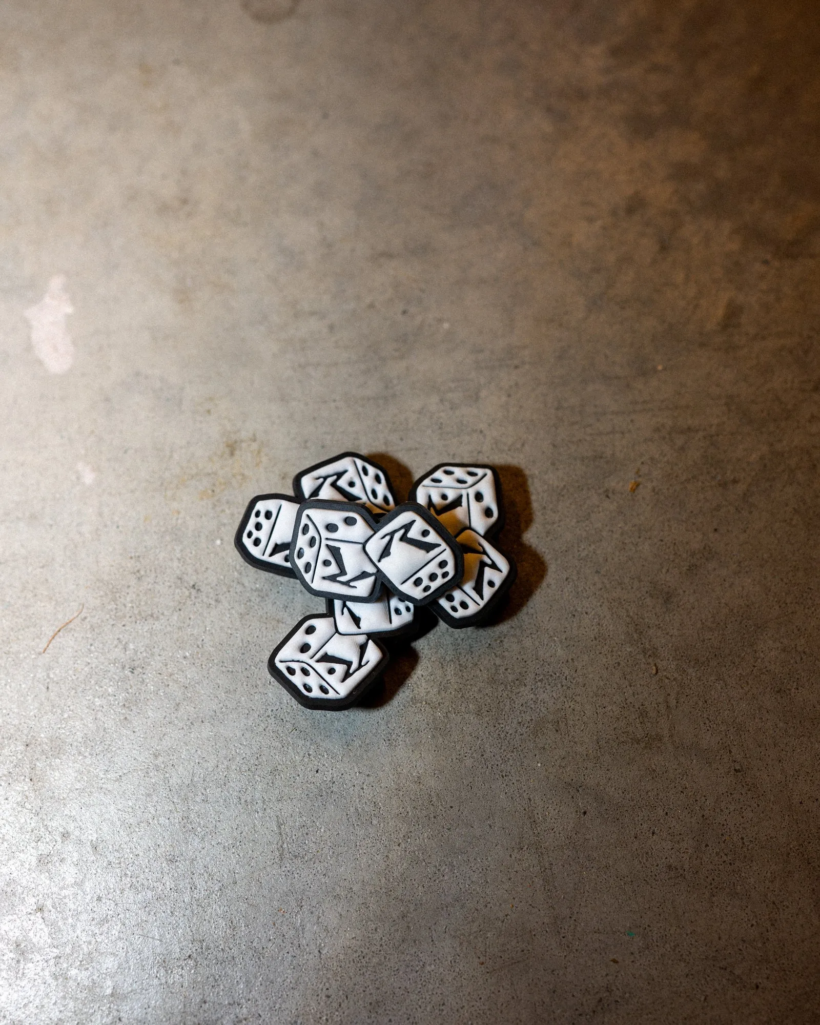 Double Rdots Dice Charm For Shoes