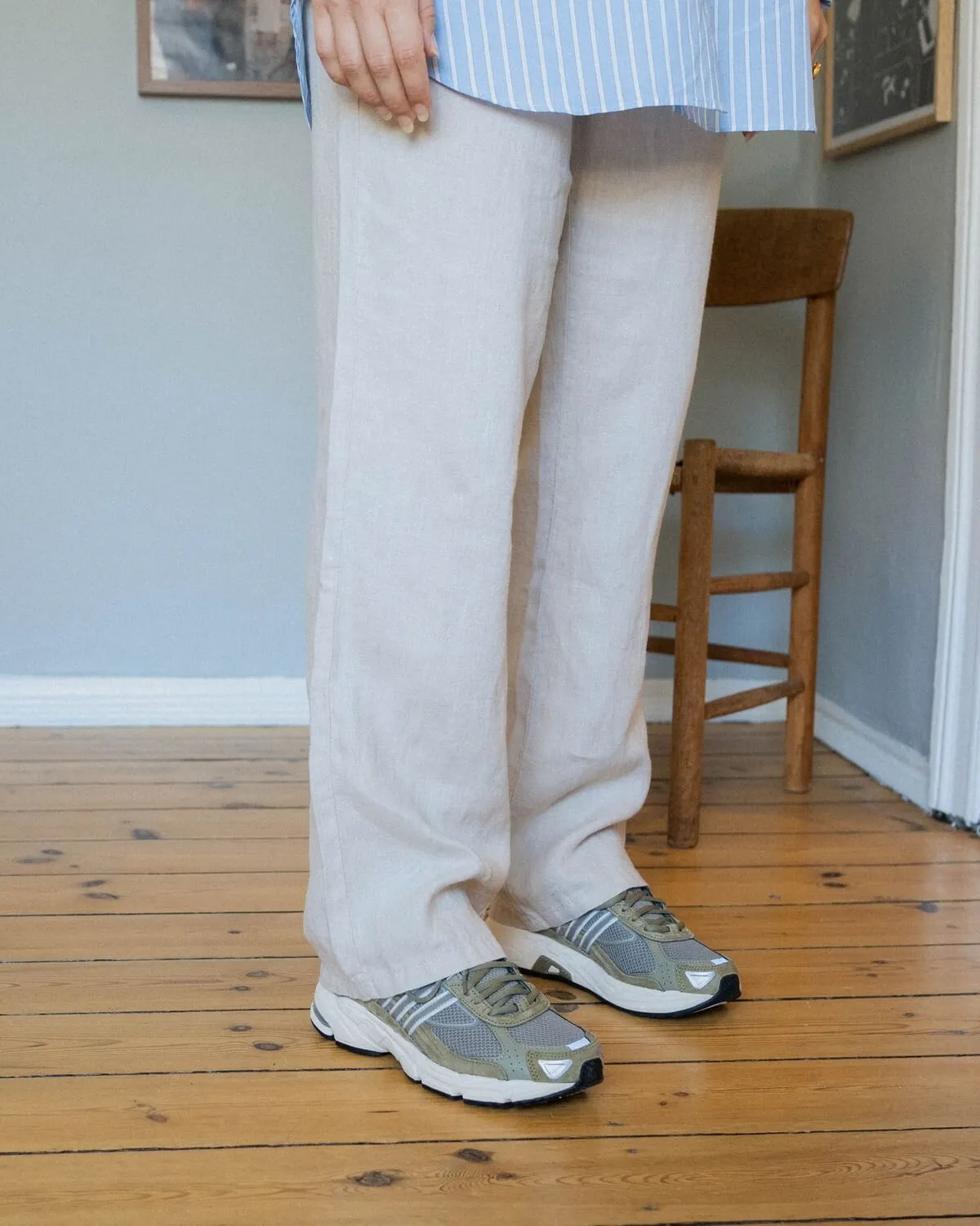 Eik Linen Pant - Sand
