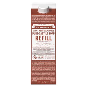 Eucalyptus - Pure-Castile Liquid Soap Refill