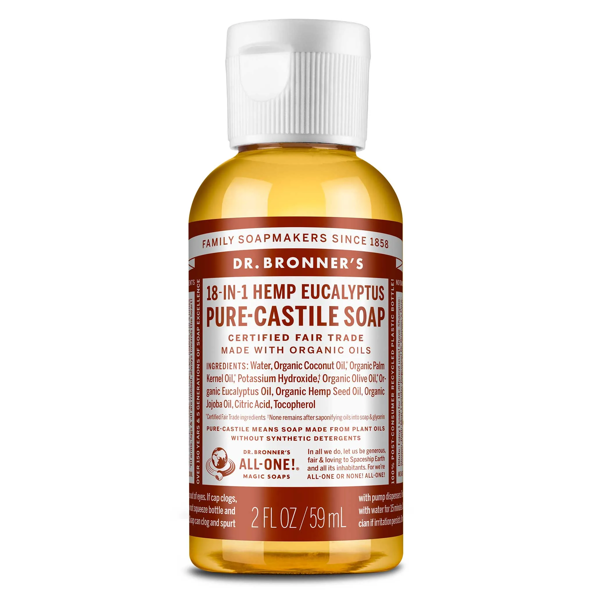 Eucalyptus - Pure-Castile Liquid Soap