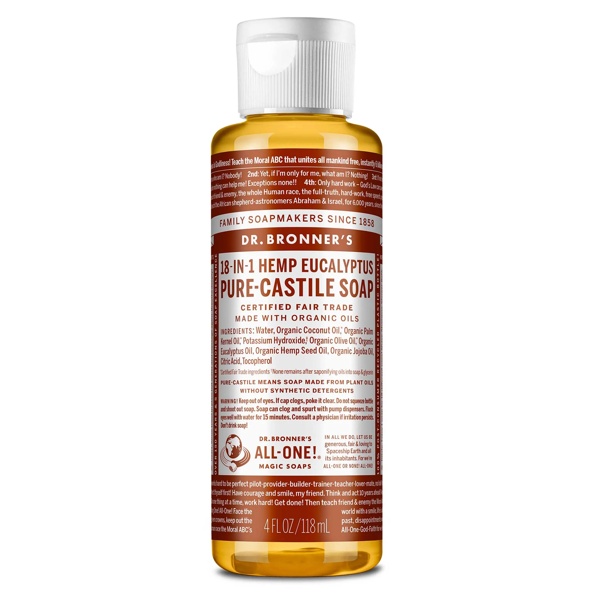 Eucalyptus - Pure-Castile Liquid Soap