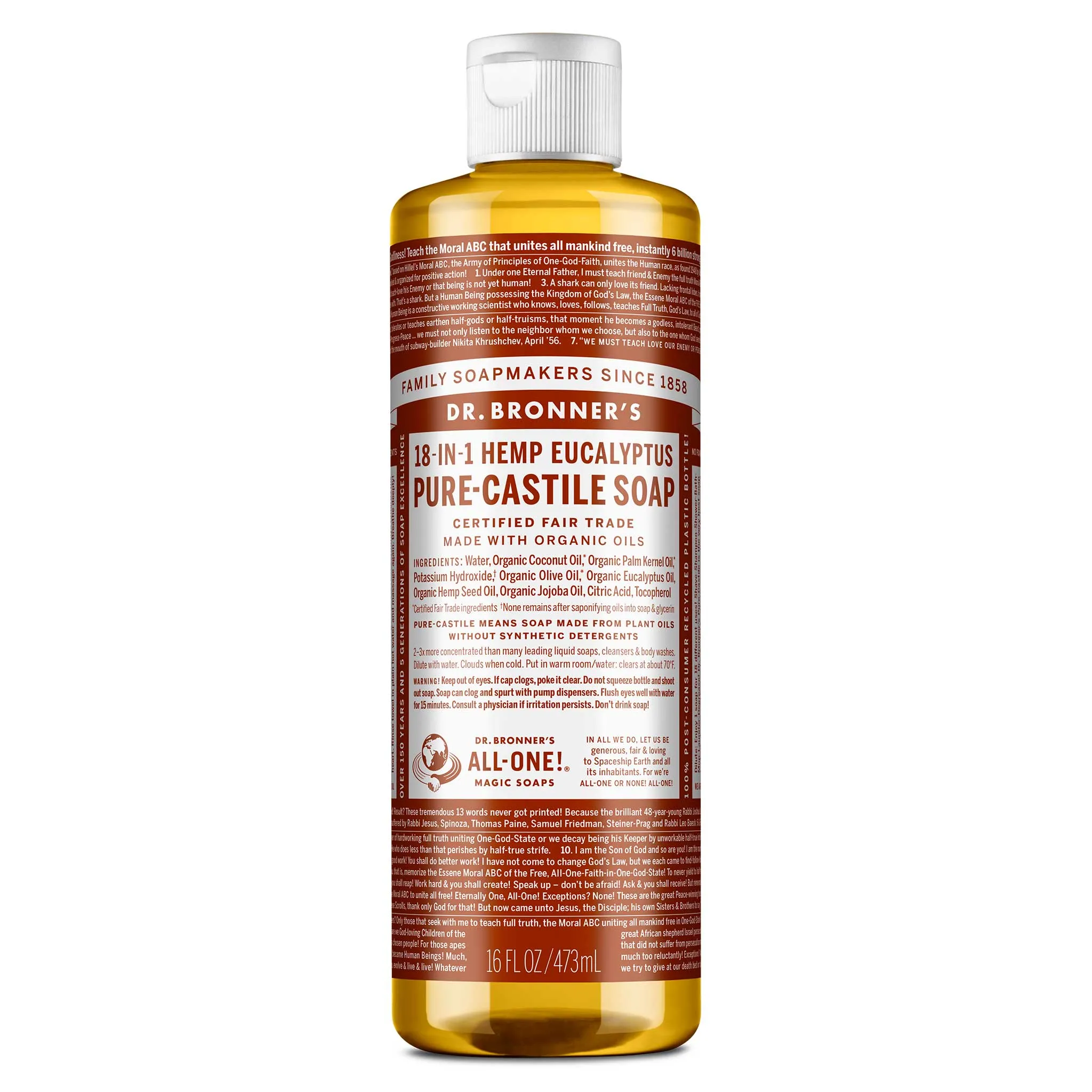 Eucalyptus - Pure-Castile Liquid Soap