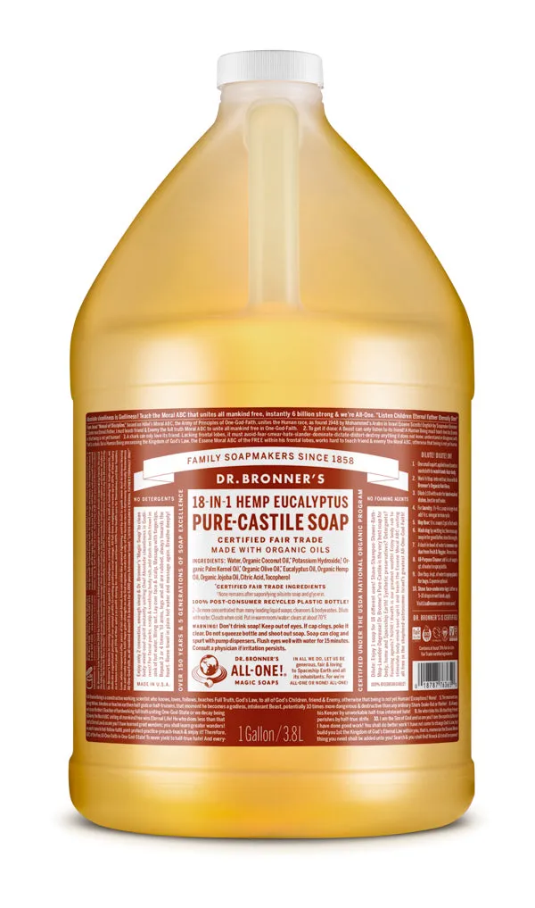 Eucalyptus - Pure-Castile Liquid Soap