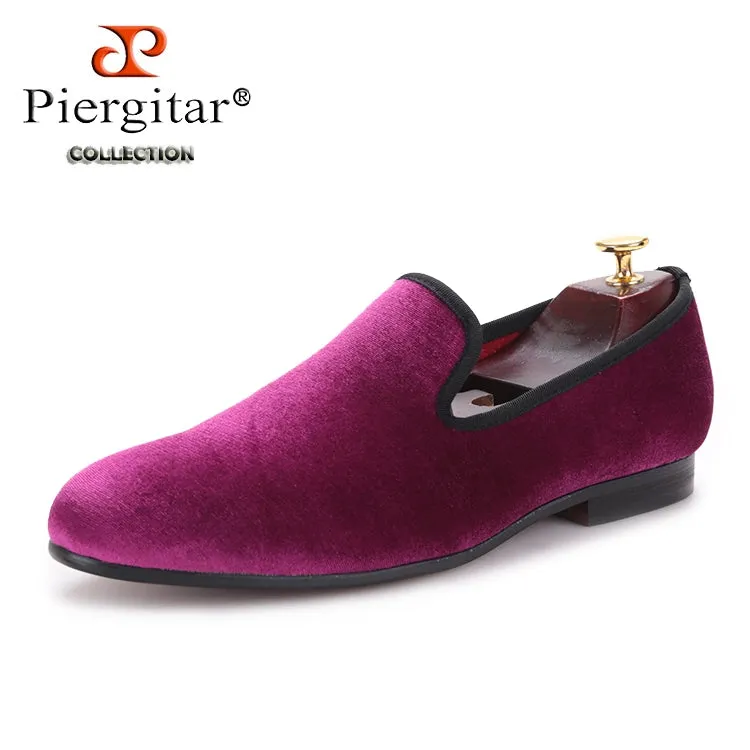 European and American star smoking shoes velvet loafers men's shoes nesting wedding men's shoes casual shoes trendy low-top shoes