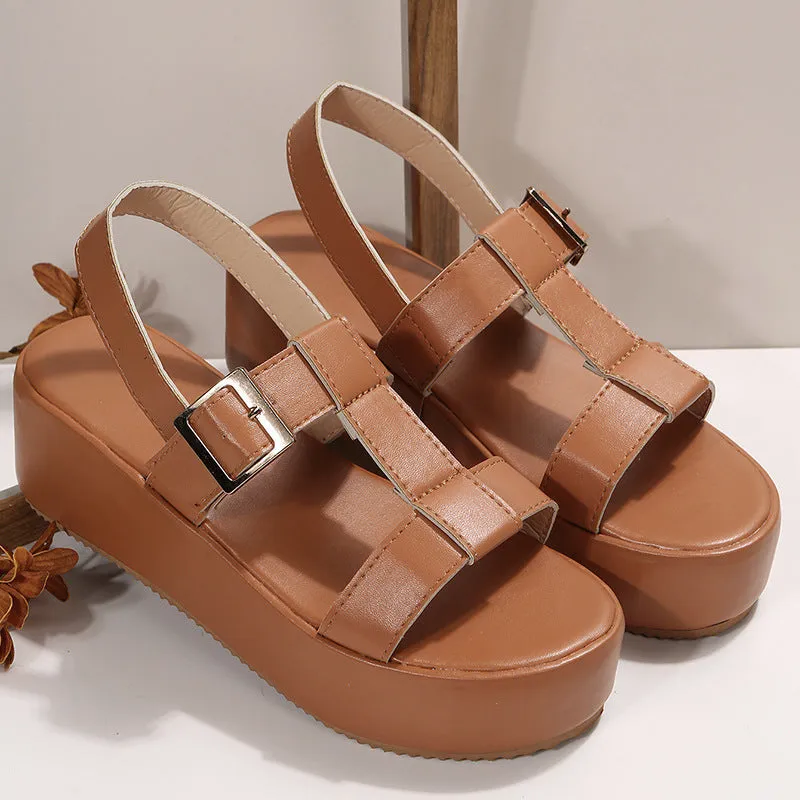 Fashion Personality Platform Beach Sandals For Women