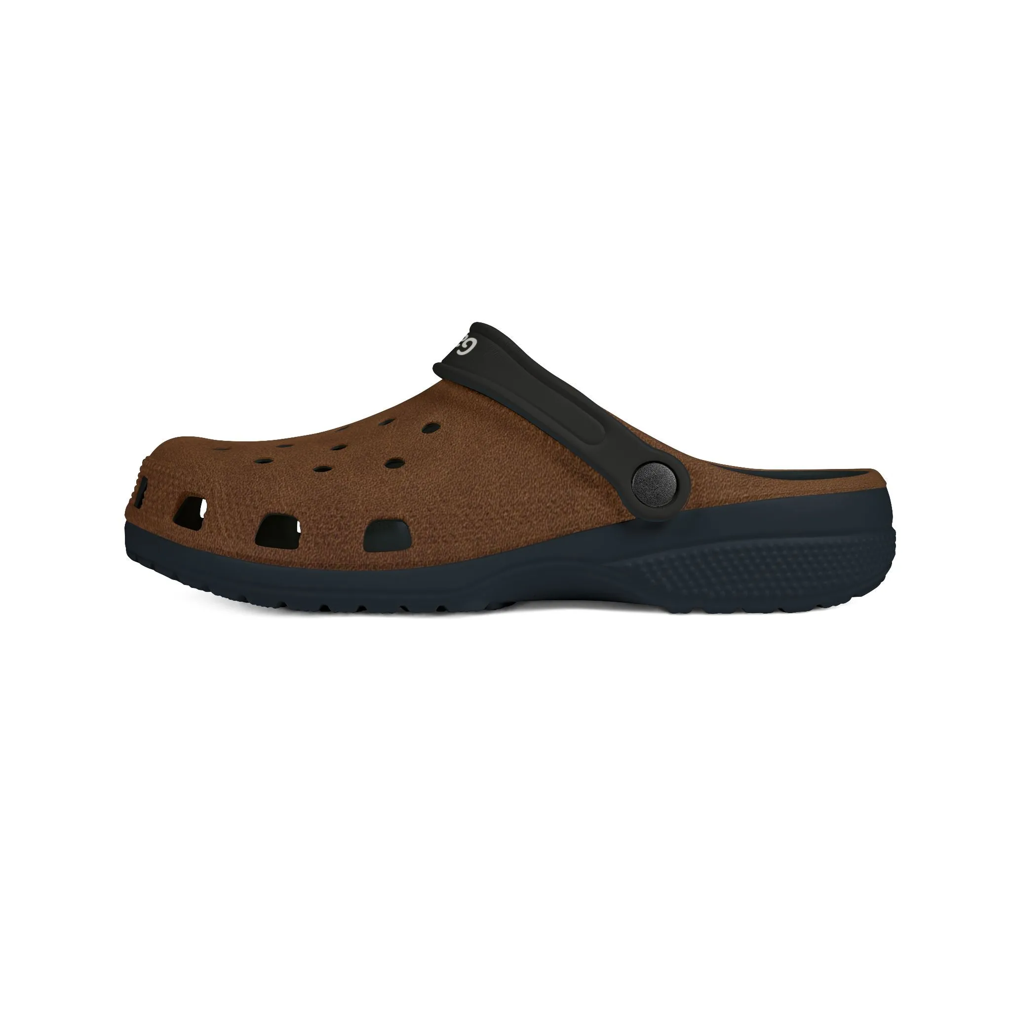 Faux Faux Leather Clogs