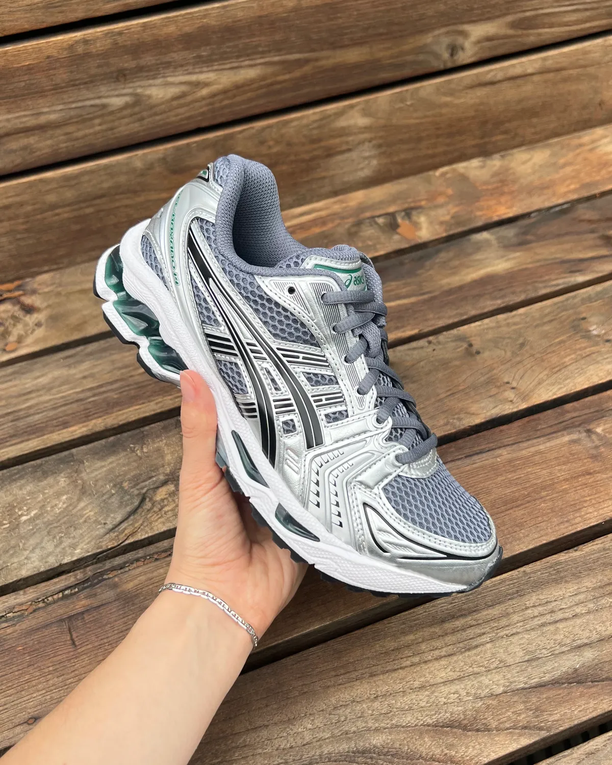Gel-Kayano 14 - Metropolis/Jasper Green
