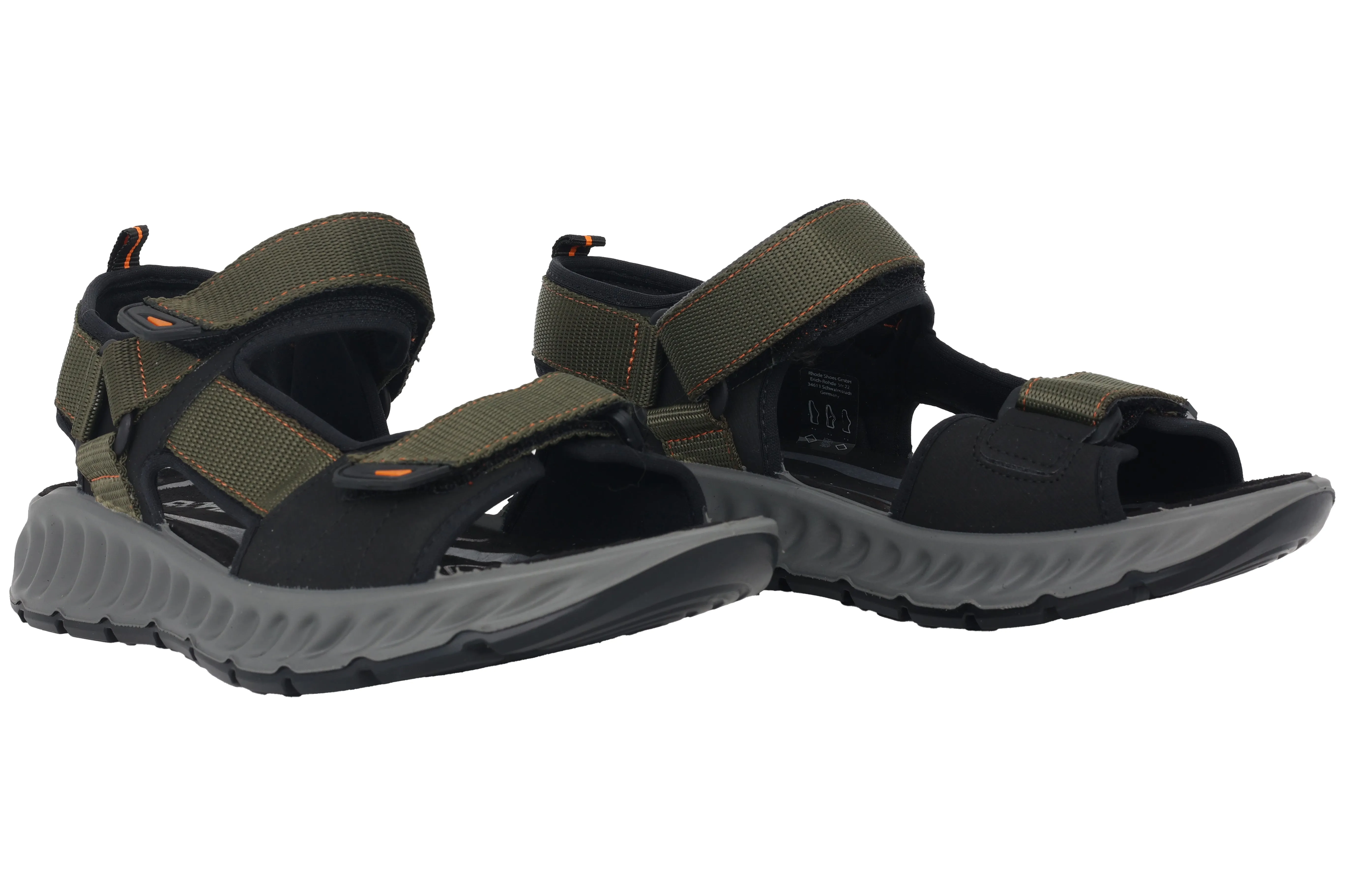 'Gozzano' men's sandal - green