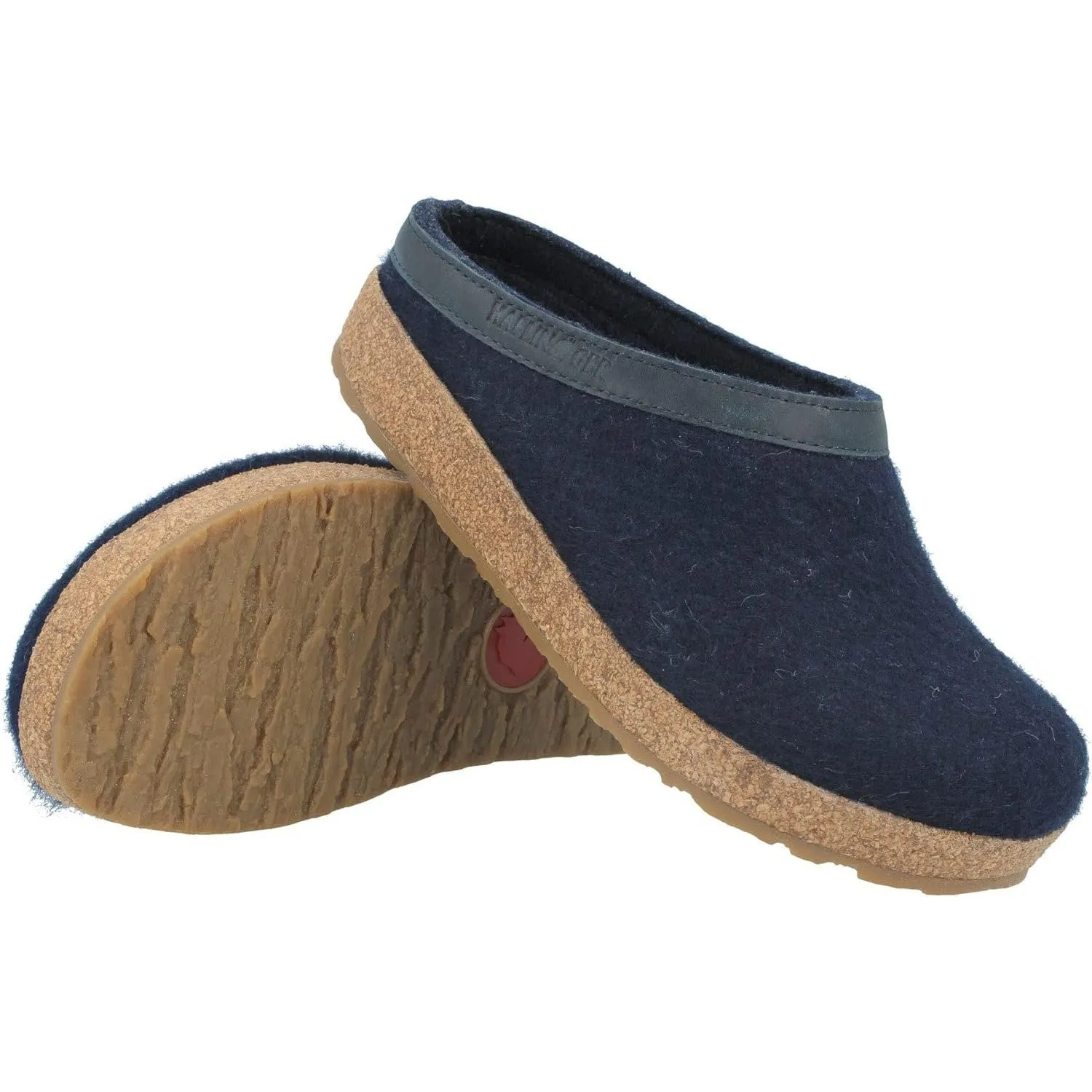 Haflinger Women's GZL79 Captains Blue Slip-On Loafer,Captains Blue,43 EU/12 M US