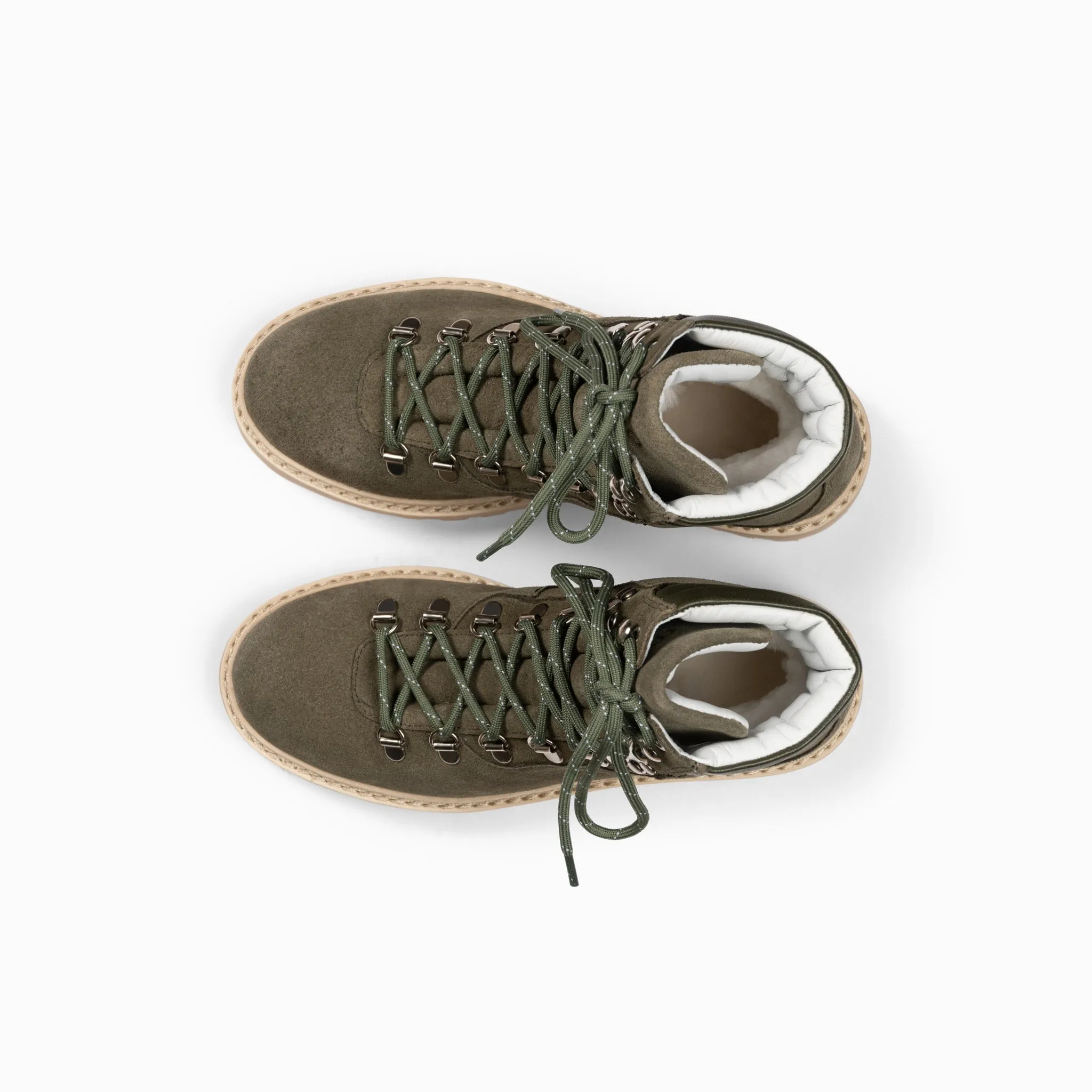 Hiking - Suede - Military - Man