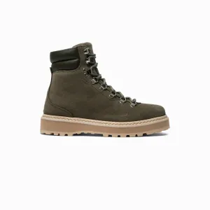 Hiking - Suede - Military - Man