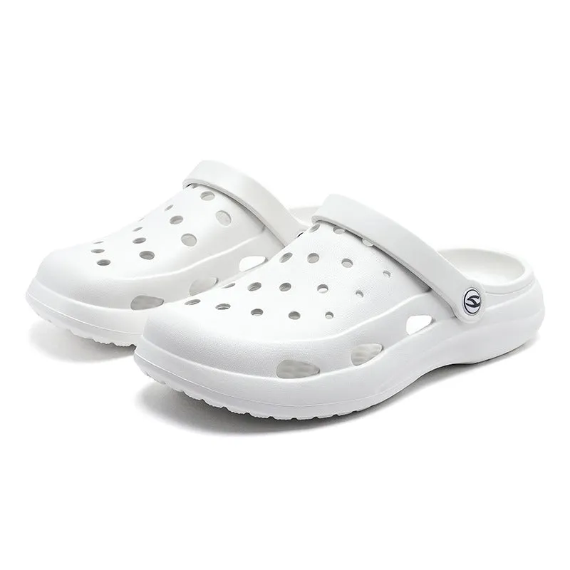 Hobibear Parent-Child Hole Shoes Sandals Summer Girls Closed Toe Adult Beach Shoes Sandals Factory Direct Sales