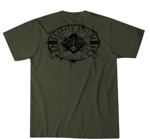 Howitzer Chris Kyle Seal Surplus Green Graphic Tee