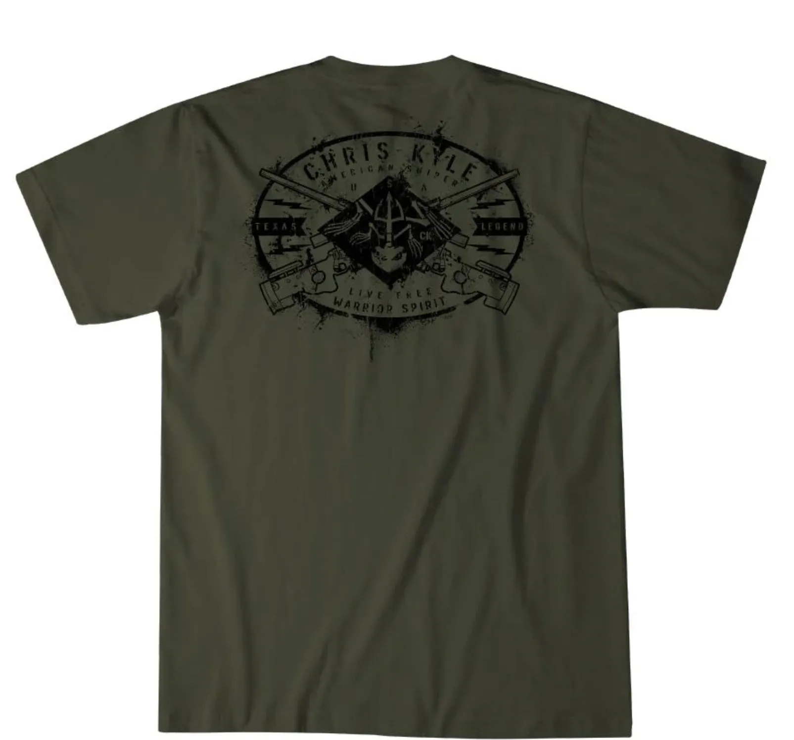 Howitzer Chris Kyle Seal Surplus Green Graphic Tee