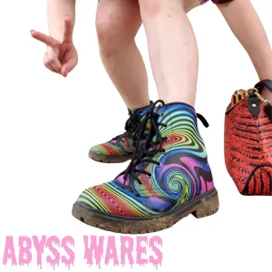 Hypno Stompers Rainbow Boots