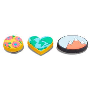 I Love Earth 3 Jibbitz Pack