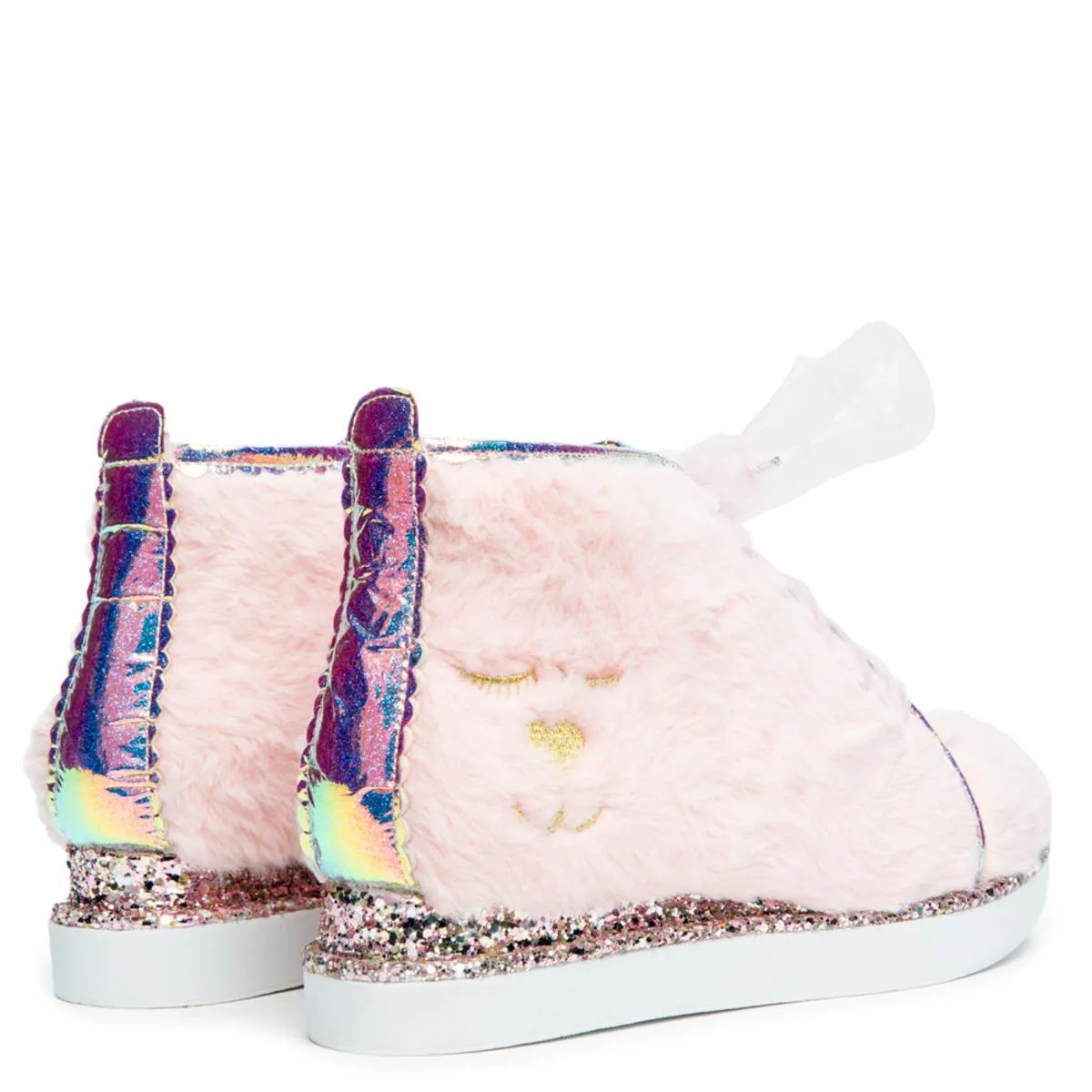 Irregular Choice Grizz Lee Sneaker Pink