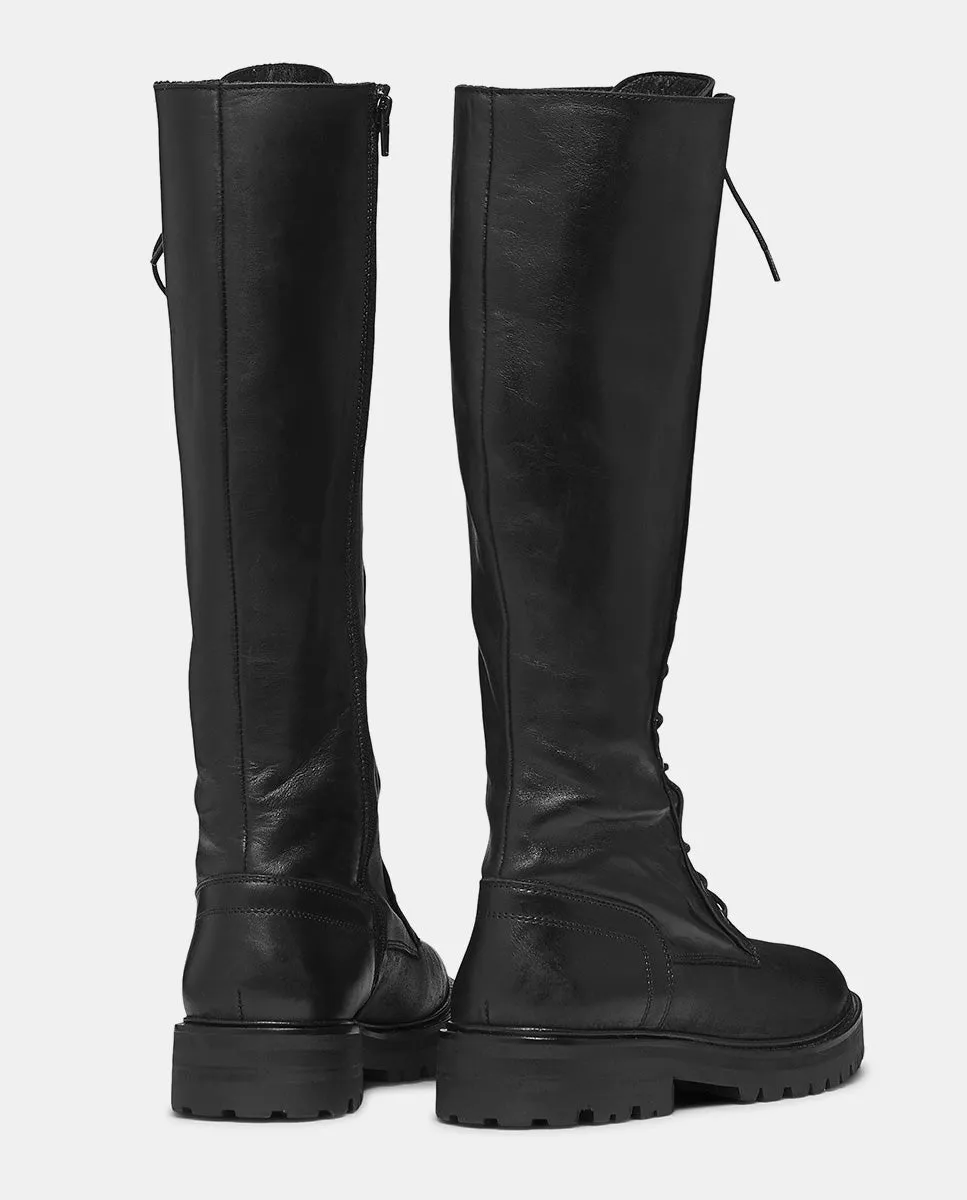 IT LARA COMBAT BOOTS NEGRO