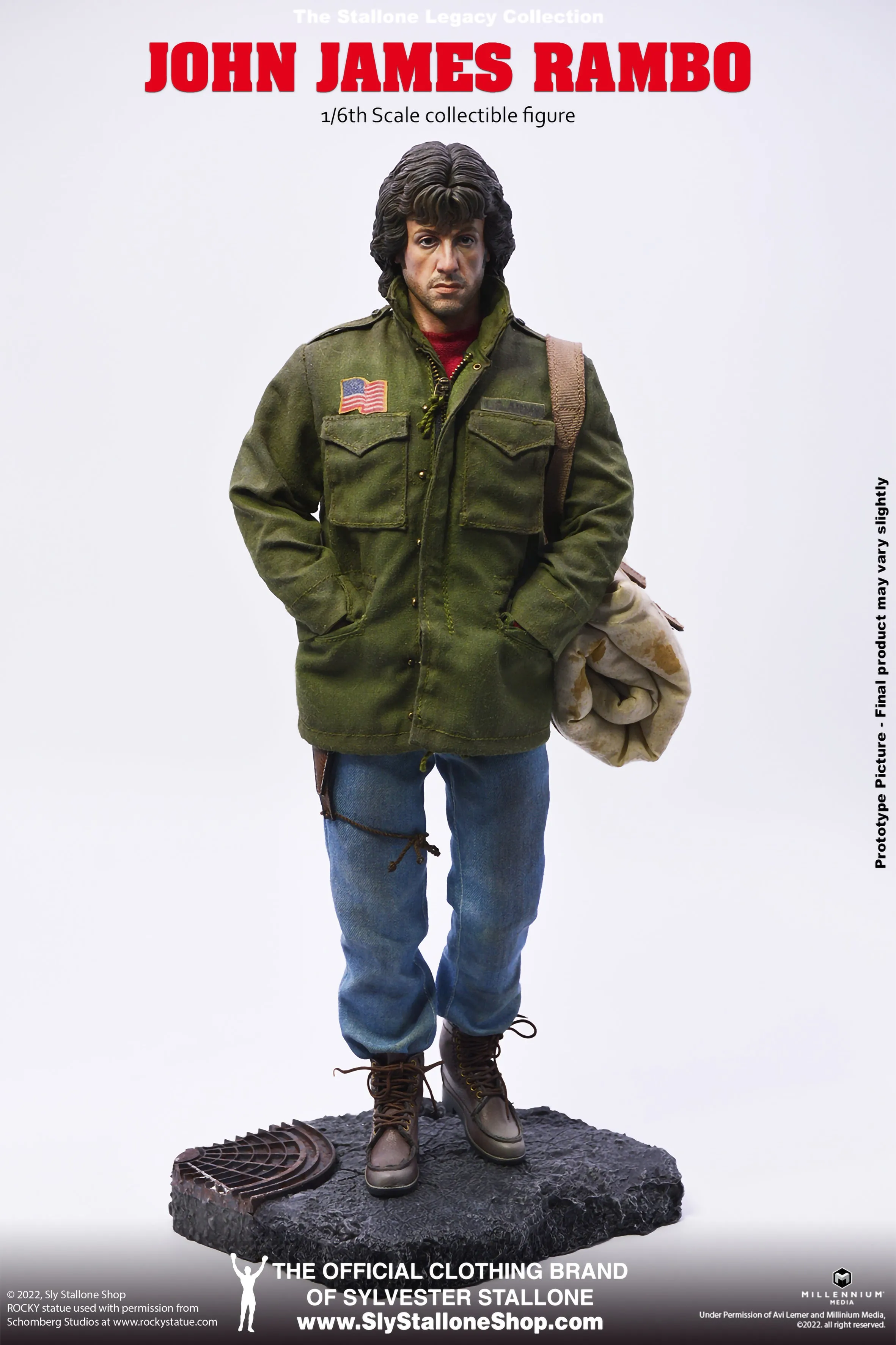 John James Rambo Sixth Scale Figure; FIRST BLOOD Series - PRE ORDER