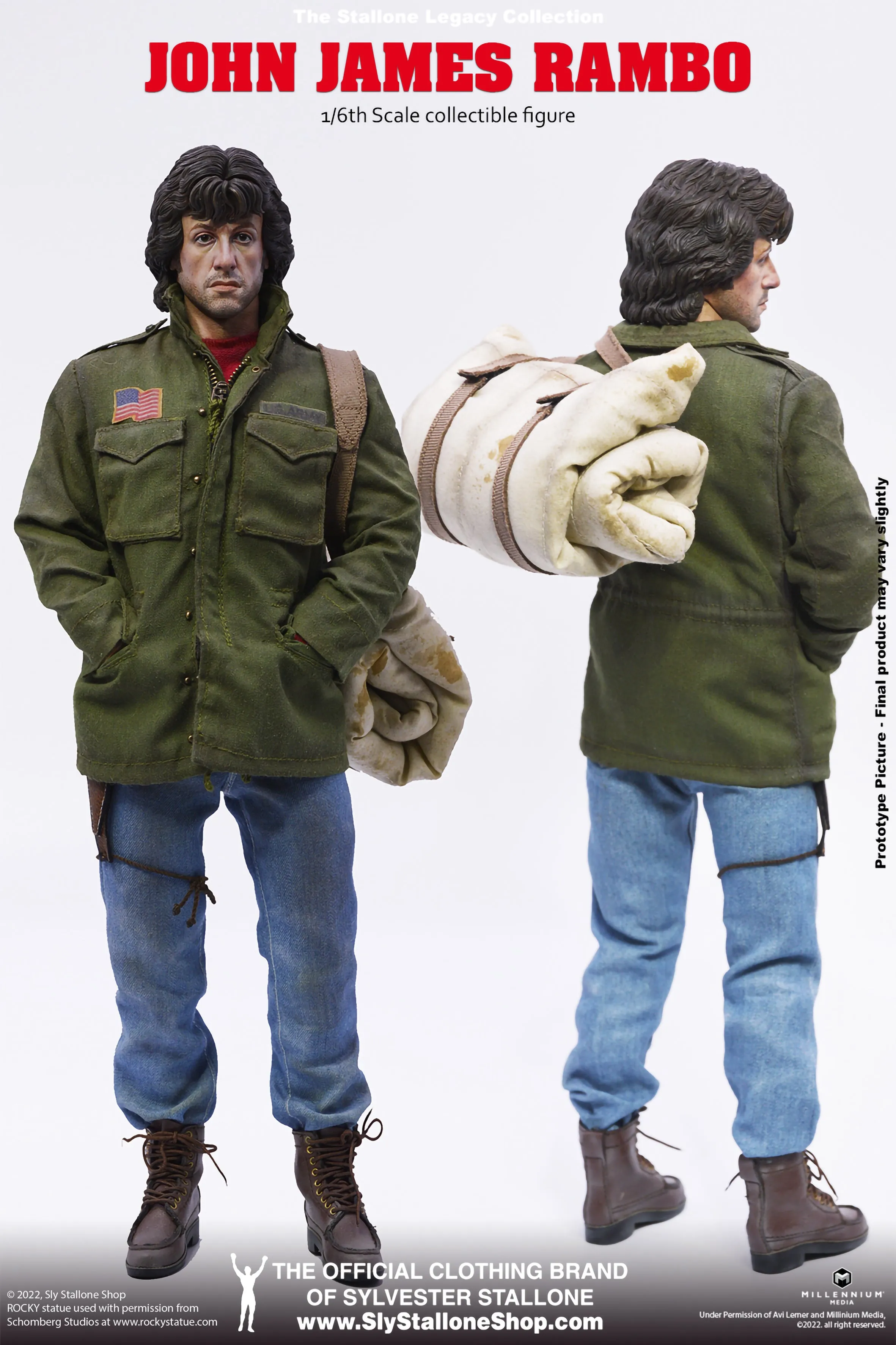 John James Rambo Sixth Scale Figure; FIRST BLOOD Series - PRE ORDER