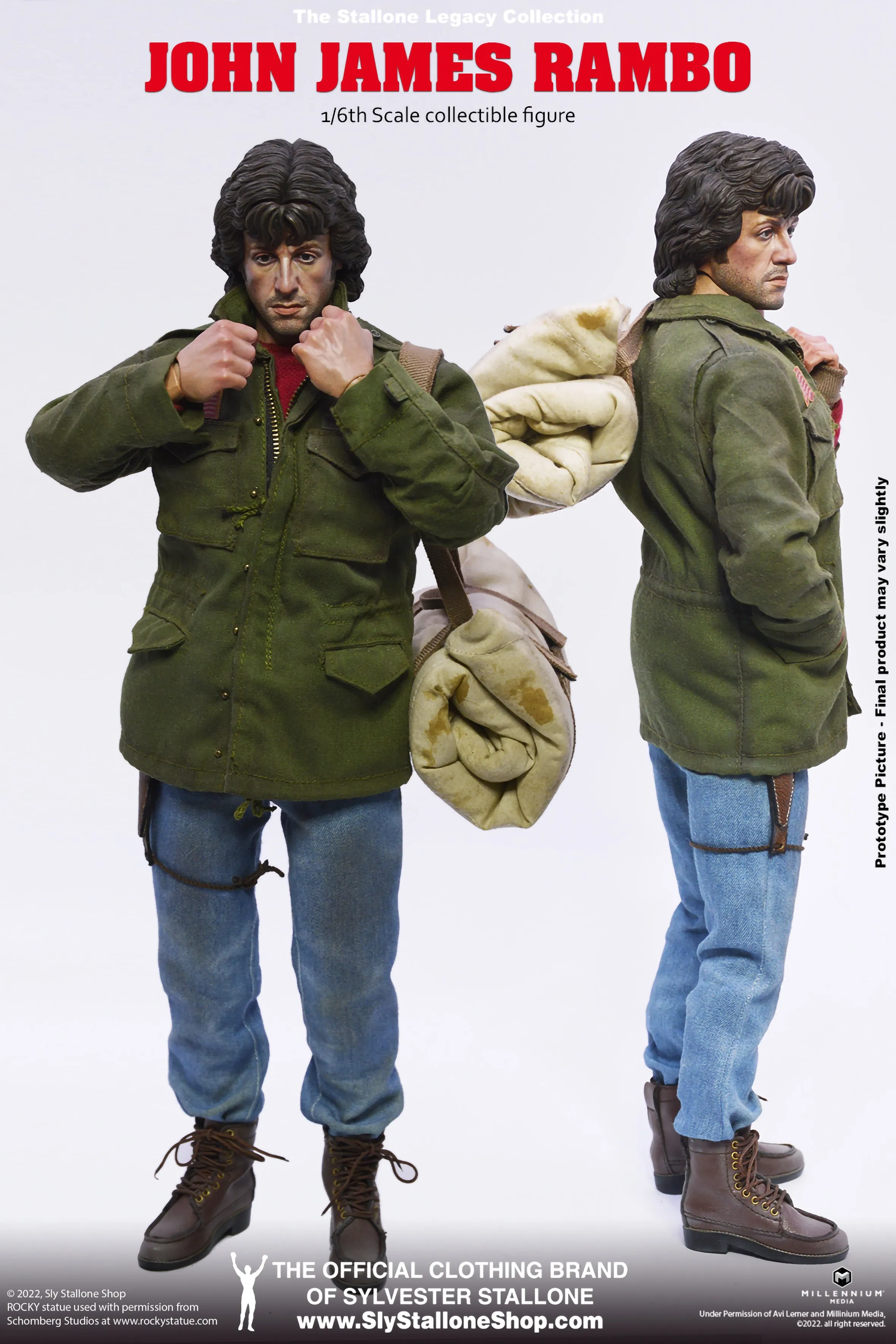 John James Rambo Sixth Scale Figure; FIRST BLOOD Series - PRE ORDER