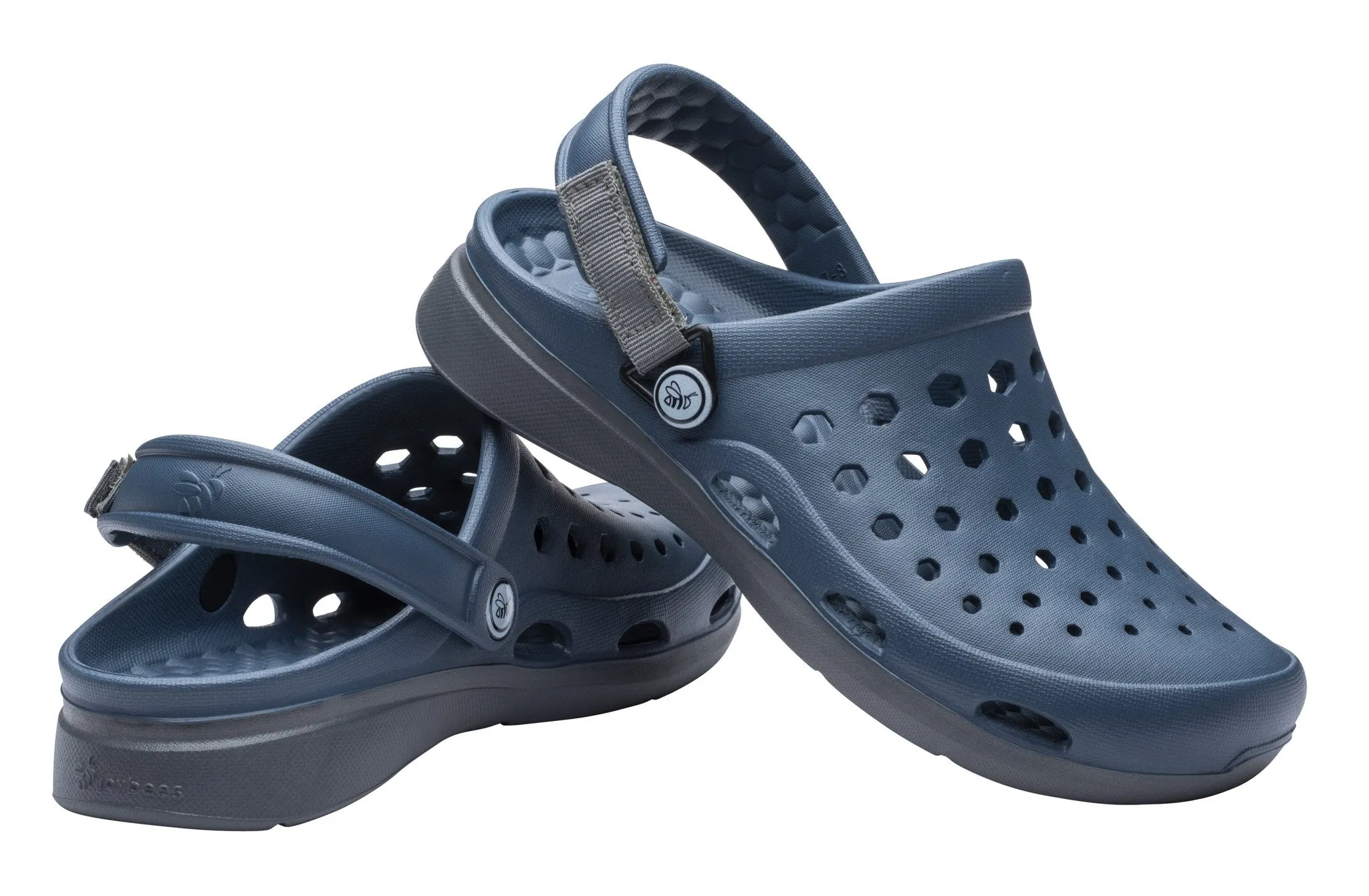 Joybees Modern Unisex Clog Navy Charcoal