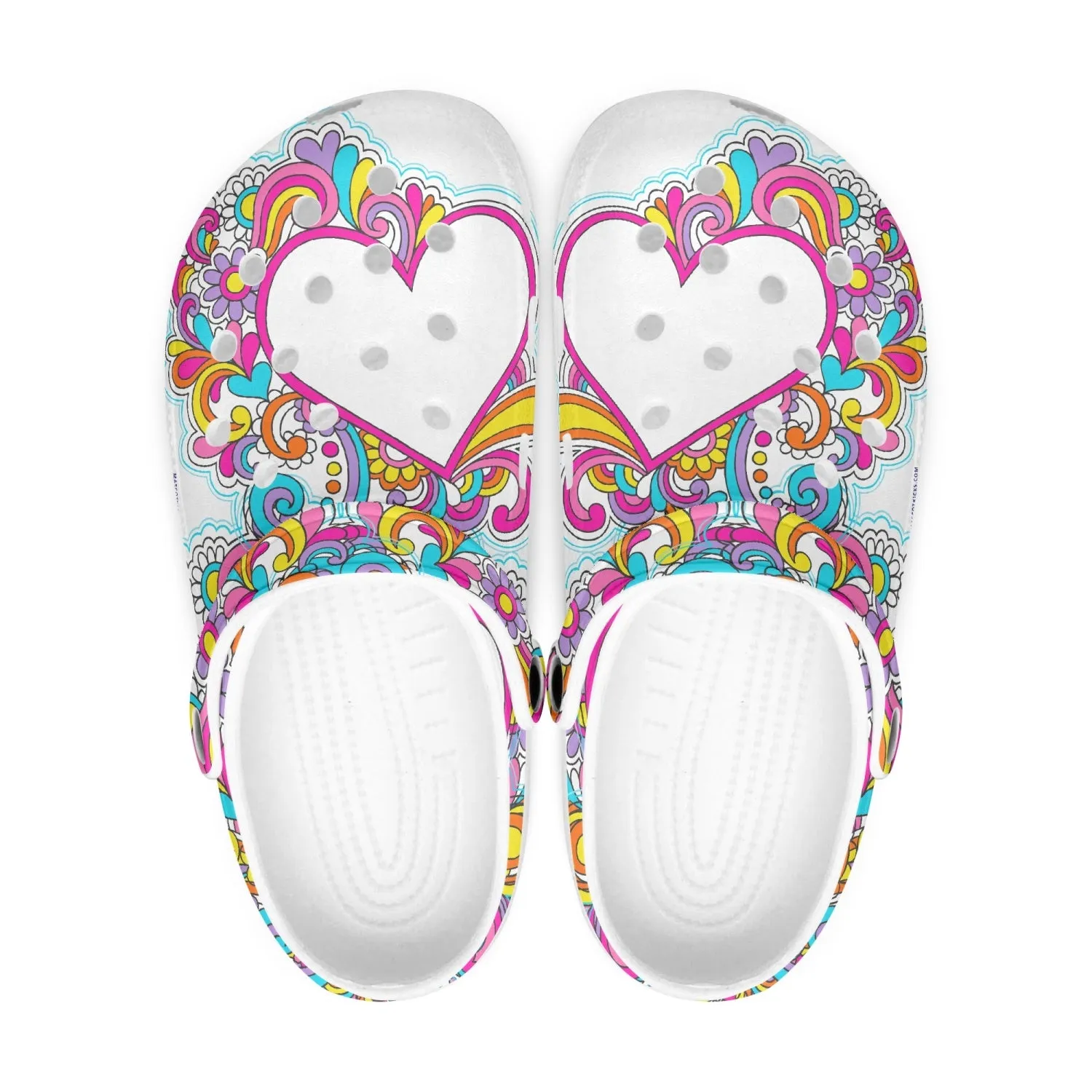 Kennedy 413. All Over Printed Clogs