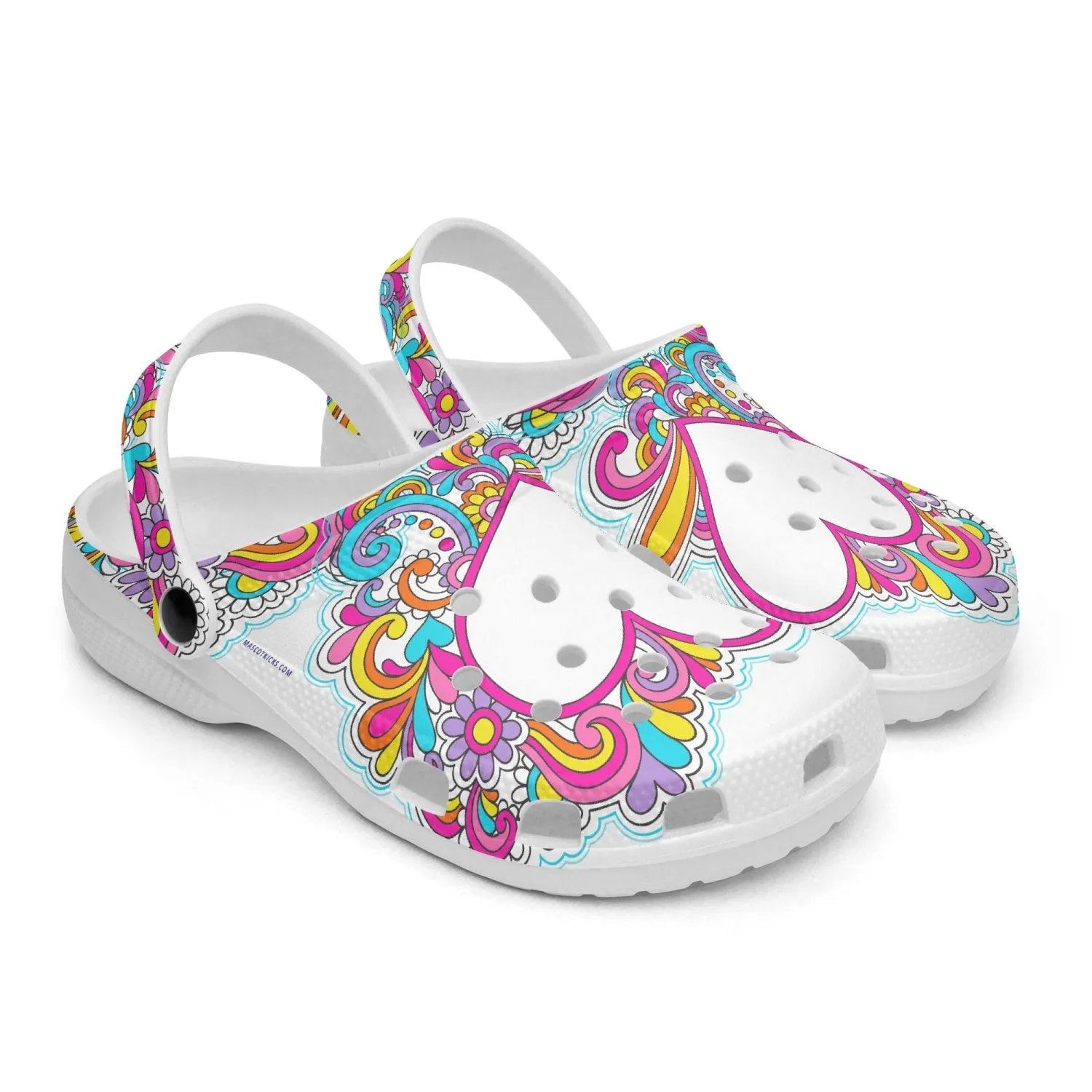 Kennedy 413. All Over Printed Clogs