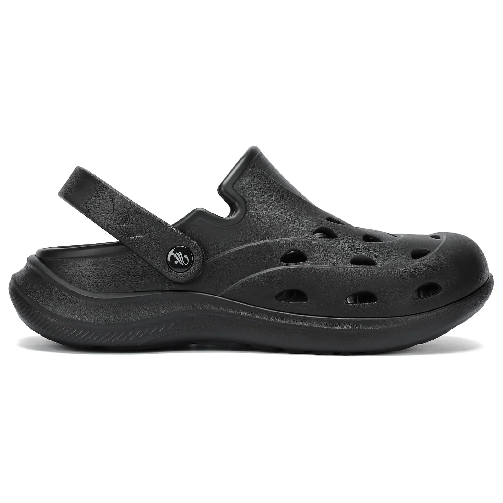 Kricely Clogs for Men with Arch Support Shower Hiking Sandals for Beach Water, Recovery Plantar Fasciitis Orthotic Slides