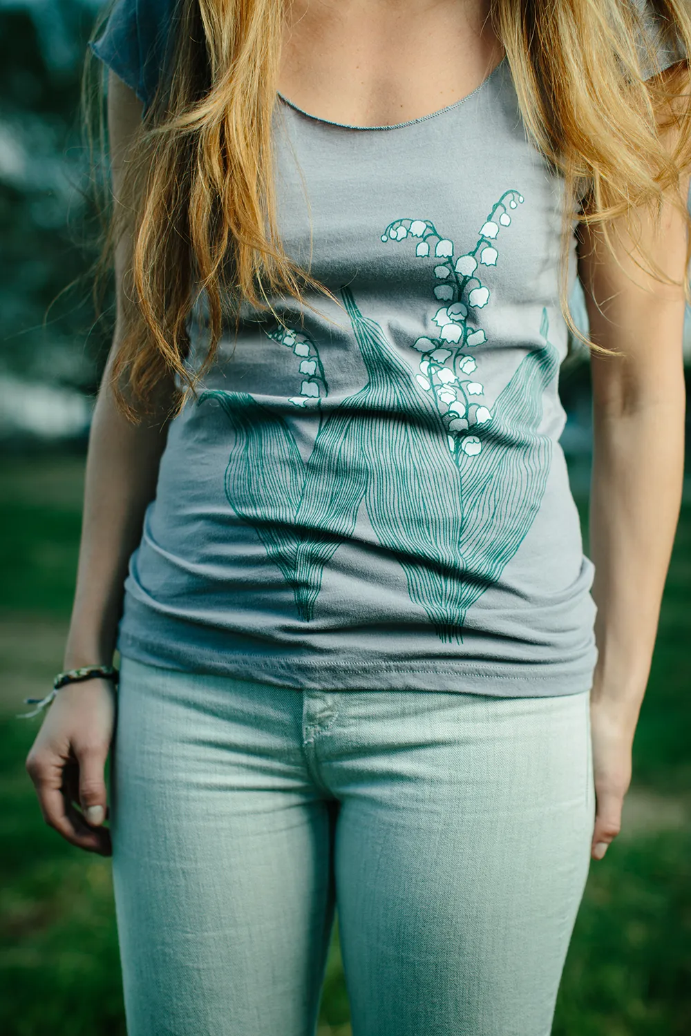 Lily of the Valley Scoop Tee