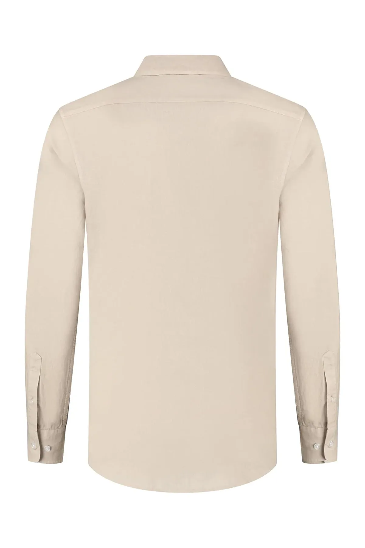 Lindo Beige Linen Shirt
