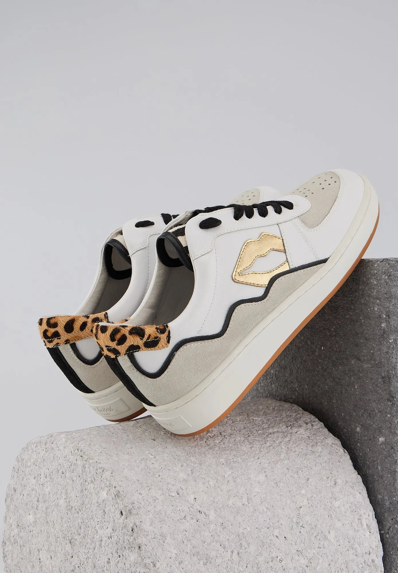 Loulou-Blanc Gold Leopard