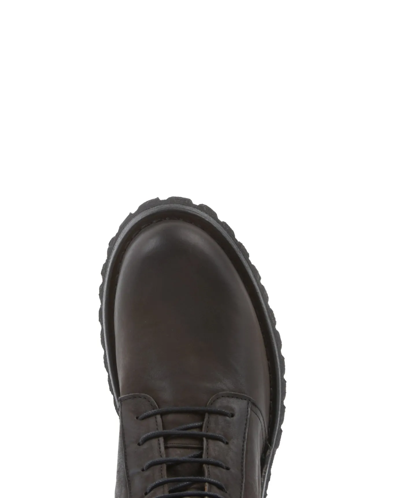 M-EGAN Brown Leather Tall Boots