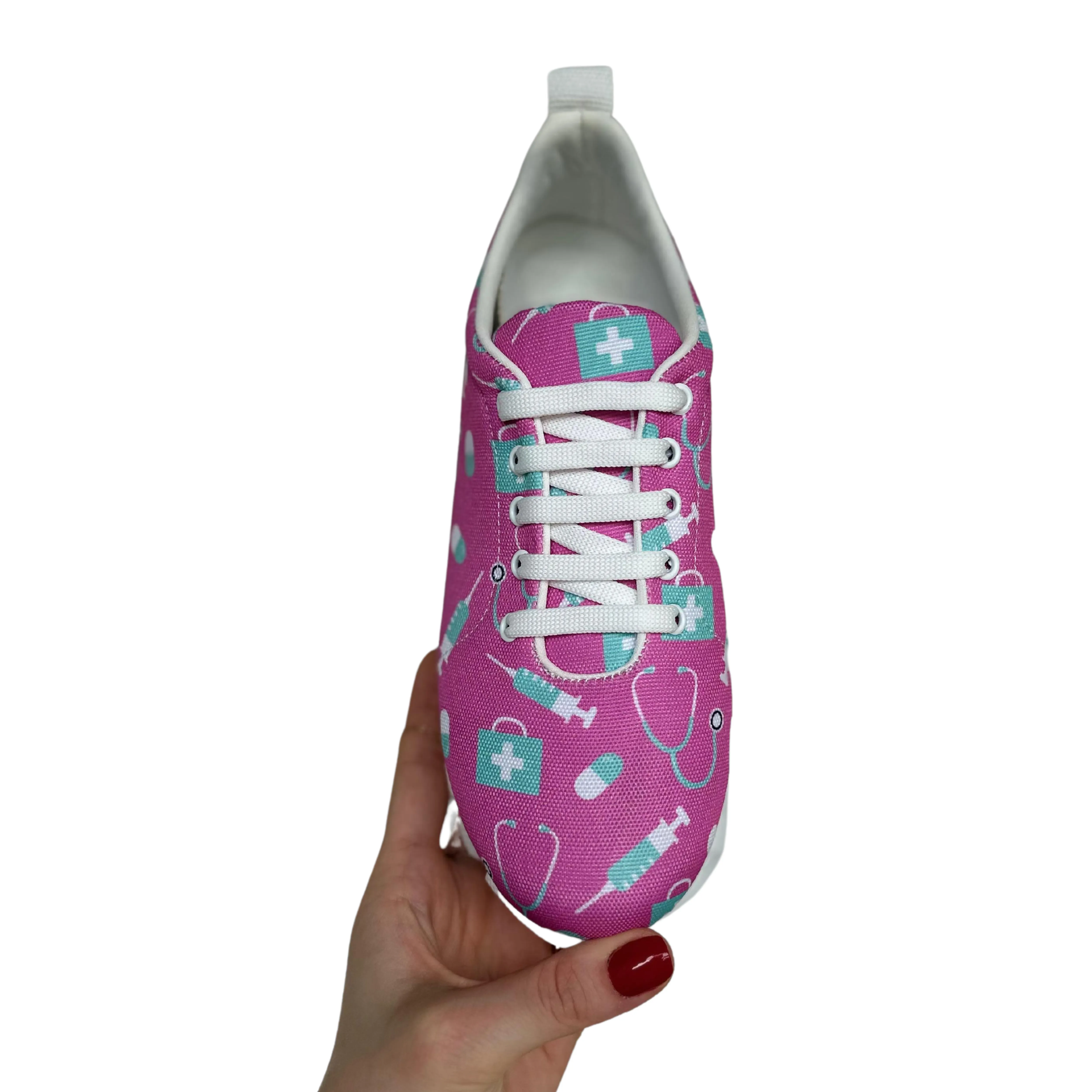 MedSocks Sneakers Zorg Fuchsia