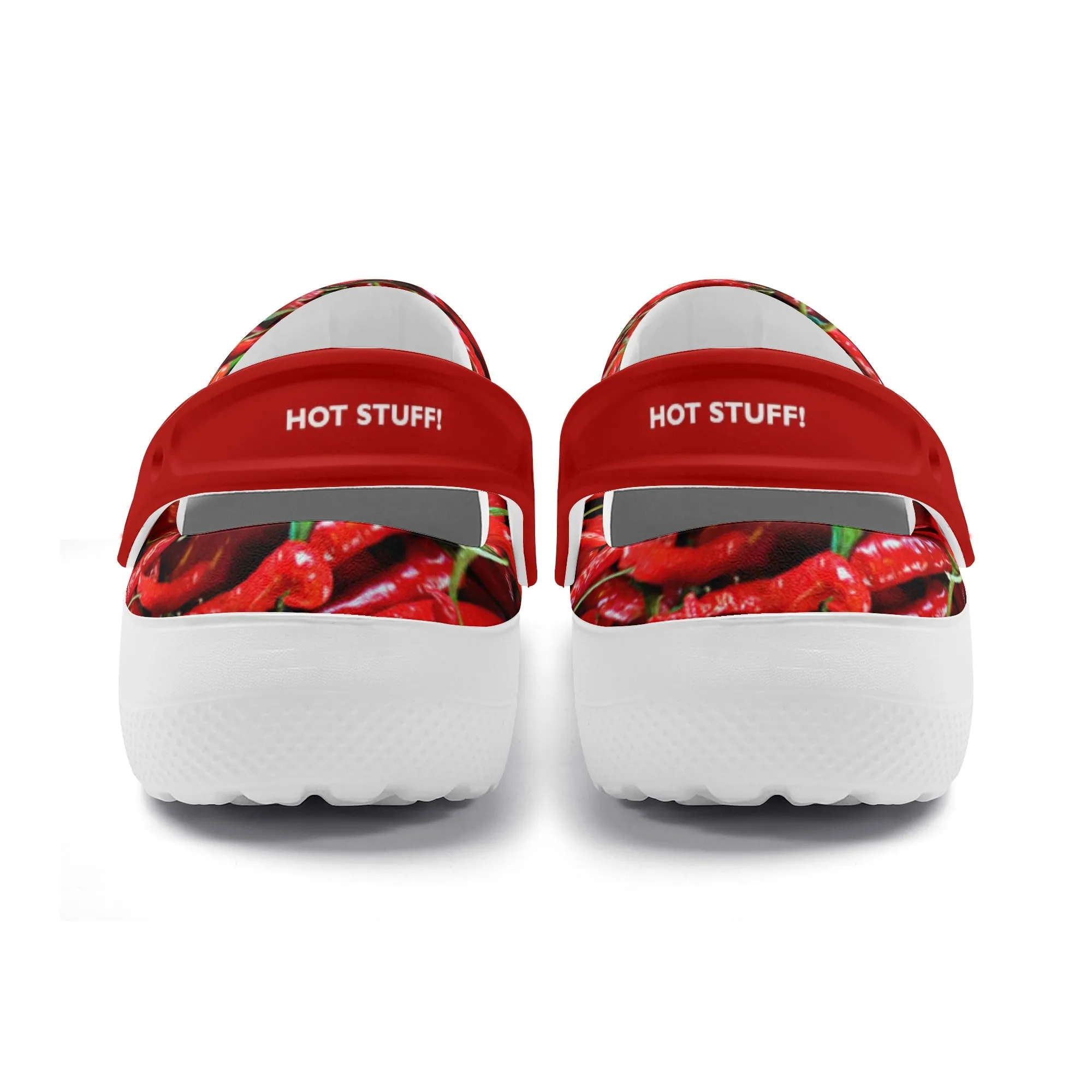 Men's All Season Clogs: Chili Peppers
