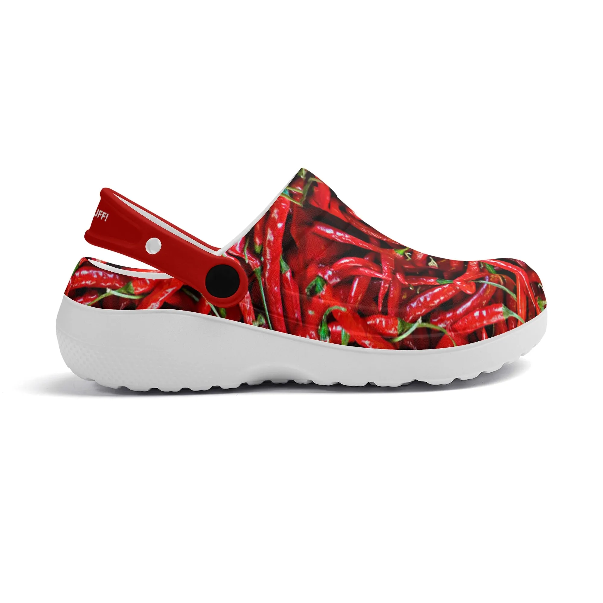Men's All Season Clogs: Chili Peppers