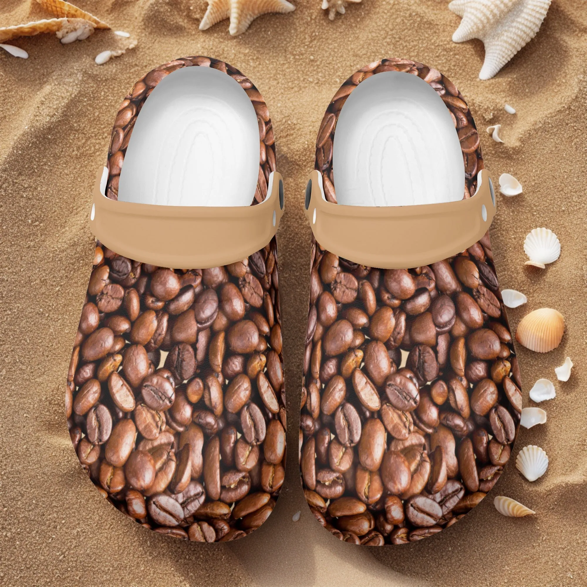 Men's All Season Clogs: Coffee Beans