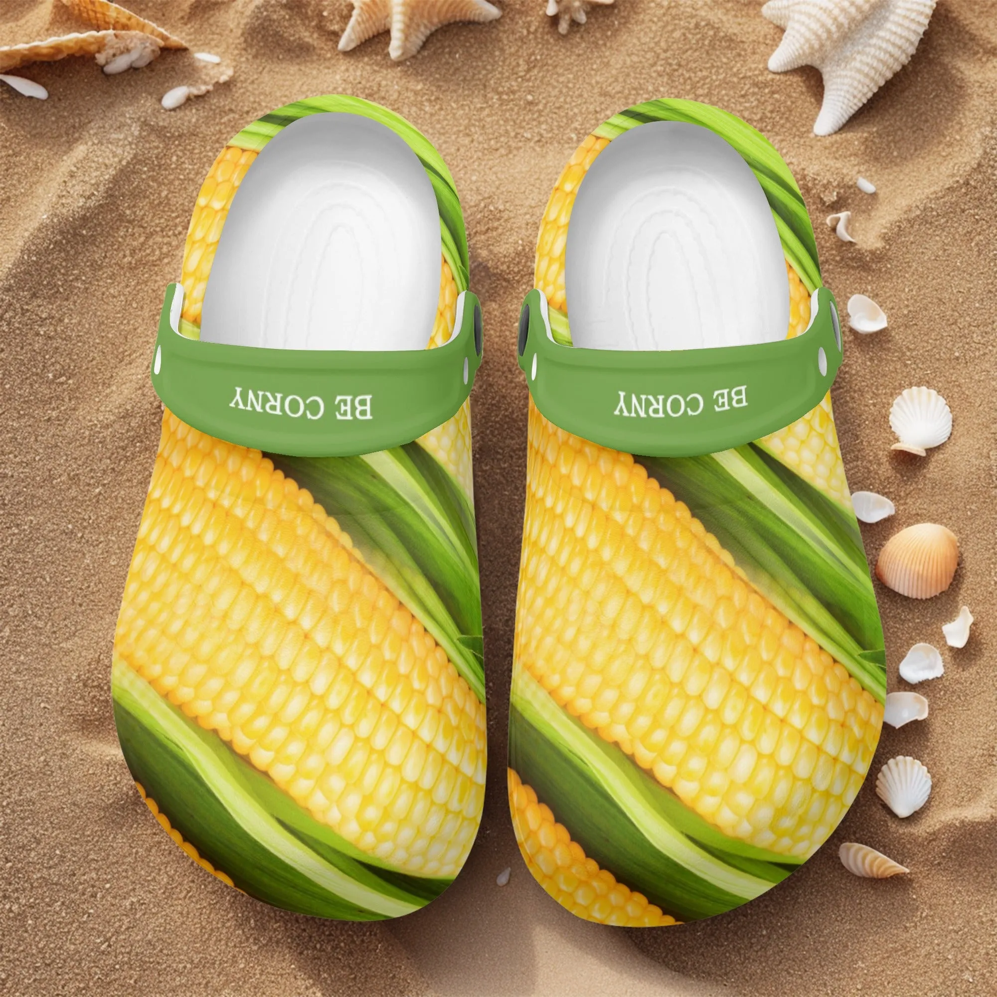 Men's All Season Clogs: Corn