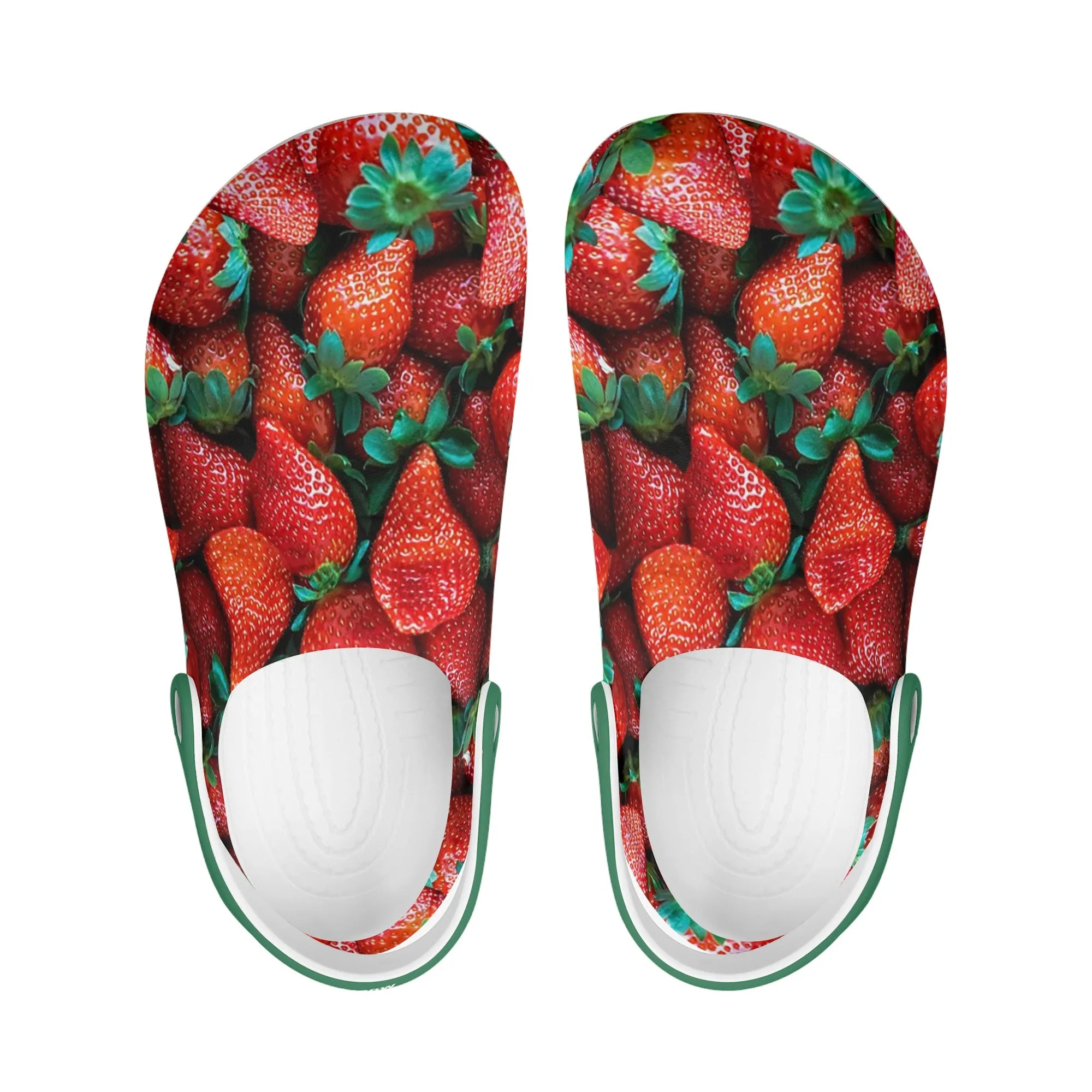 Men's All Season Clogs: Strawberry