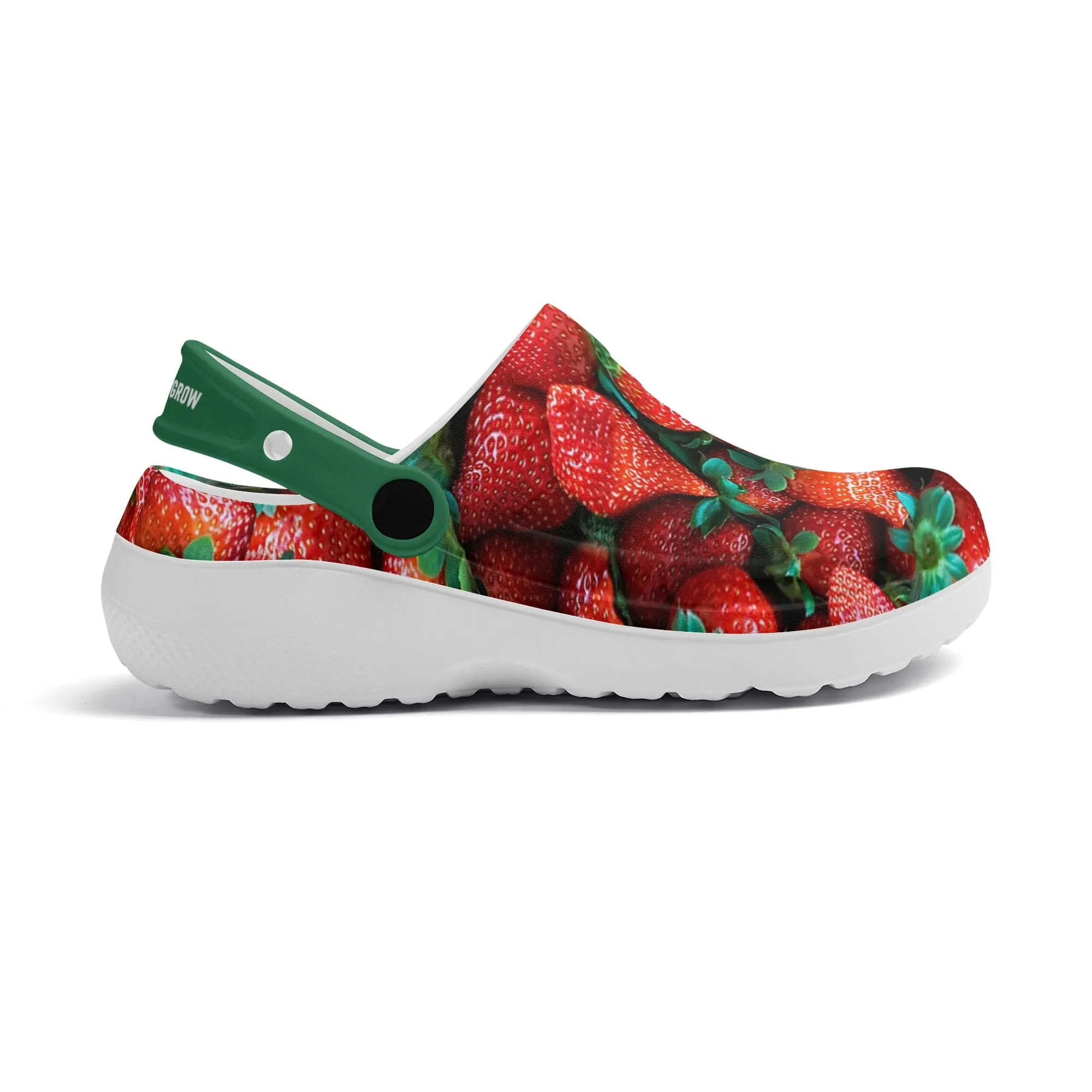 Men's All Season Clogs: Strawberry