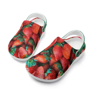 Men's All Season Clogs: Strawberry