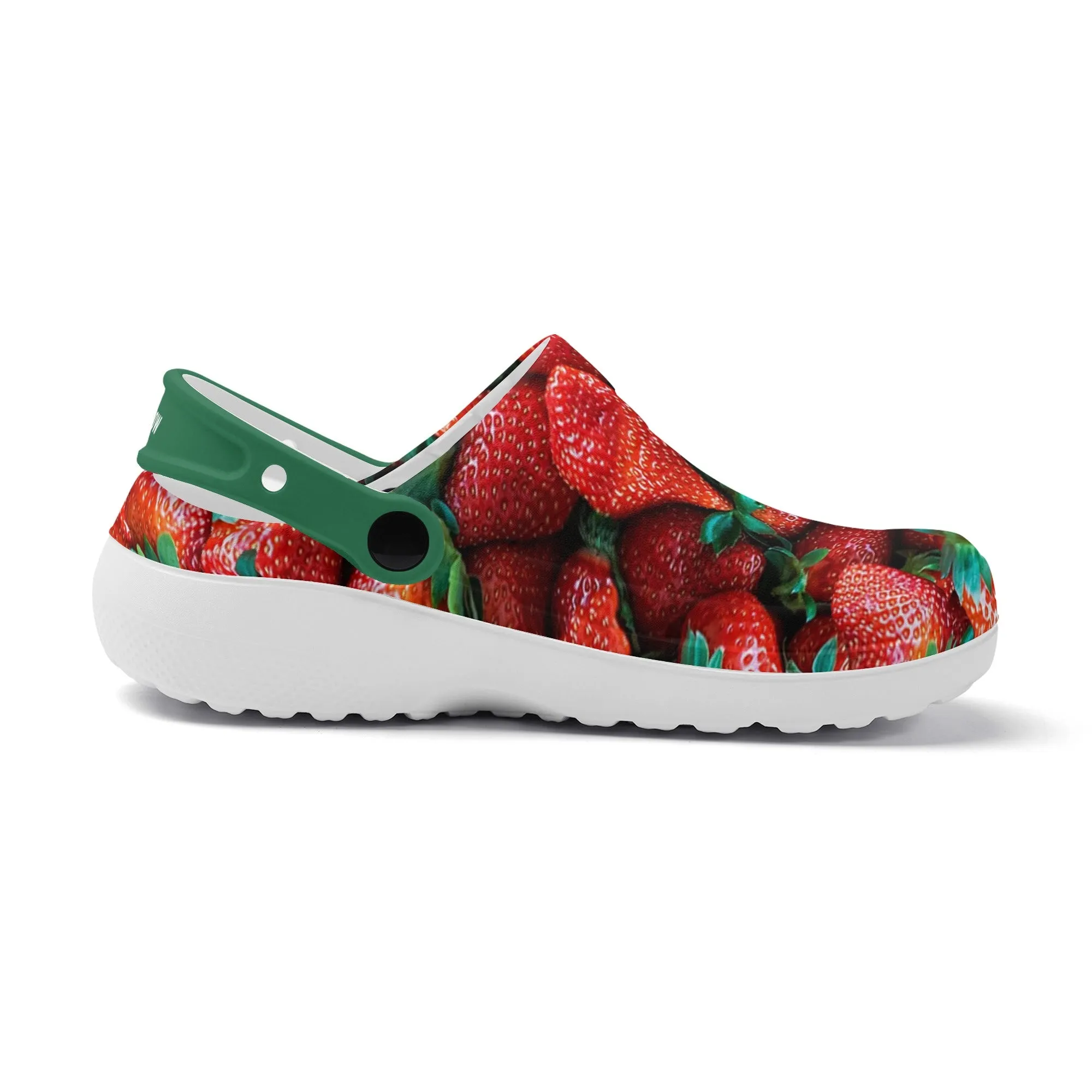Men's All Season Clogs: Strawberry