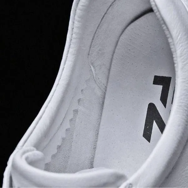 Men's Flat Genuine Leather Sneakers