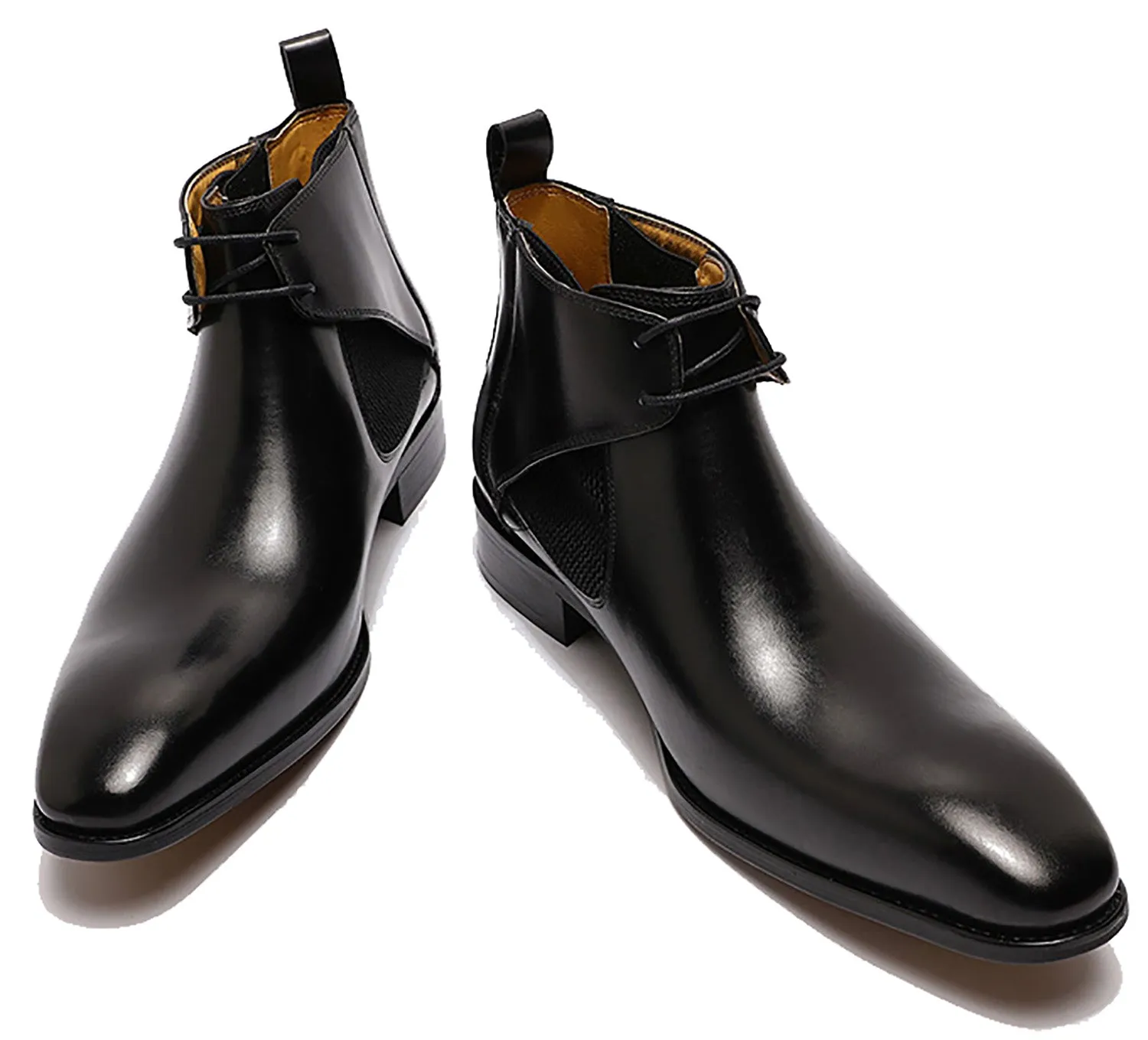 Men's Handmade Chelsea Foaml Dress Chukka Boots