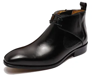 Men's Handmade Chelsea Foaml Dress Chukka Boots