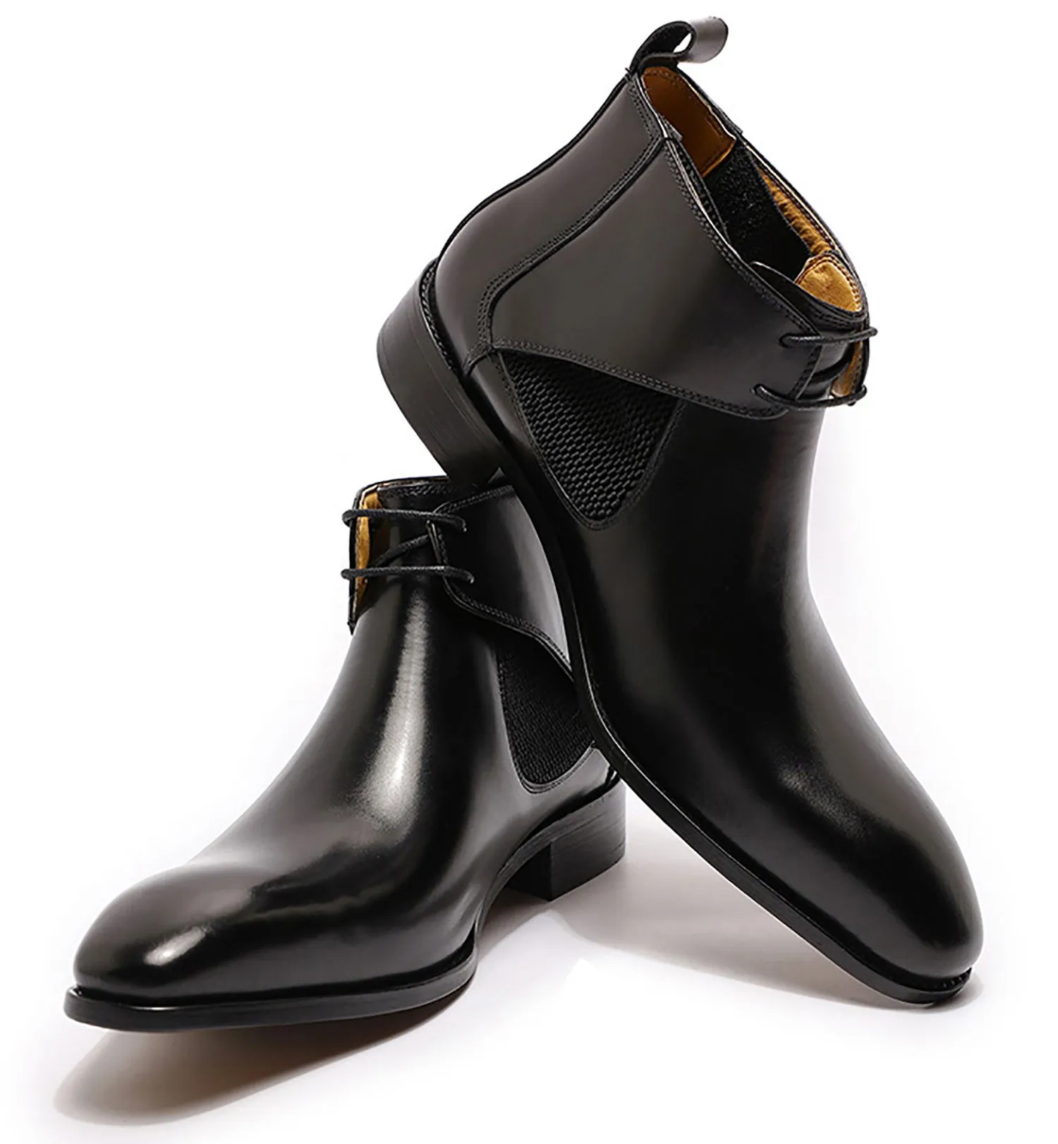 Men's Handmade Chelsea Foaml Dress Chukka Boots